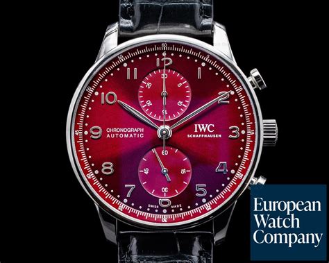 iwc portugieser red